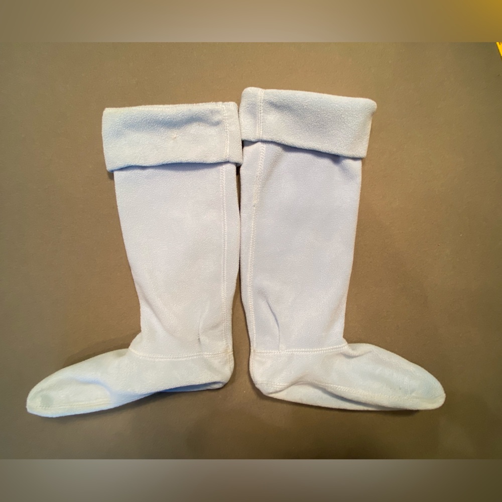 Hunter Tall Welly Socks light blue: Tall: size ML 8-10(F), 7-9(M), Unisex